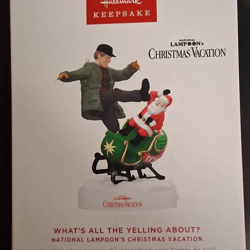 Hallmark Keepsake Christmas Vacation Ornament - Green and Red